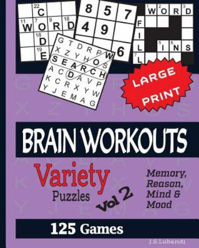 BRAIN WORKOUTS (Variety) Puzzles Vol 2 – Lubandi, J S
