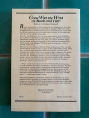 Gone With The Wind As A Book and Film – 1987 First Paperback Edition R. Harwell