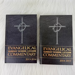Evangelical Sunday School Lesson Commentary 2013-2014 & 2014-2015 Used Book