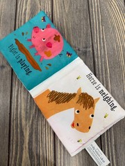 Baby Town Cute & Cuddly Cloth Book With Animal Illustrations For Infants & Toddl