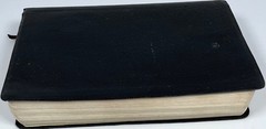 Vintage The King James Study Bible Holy Bible Nelson Black Leather 6.5x 9.5