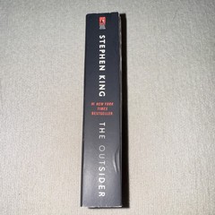 Stephen King The Outsider Paperback Novel, English Fiction, Film/TV Adaptation