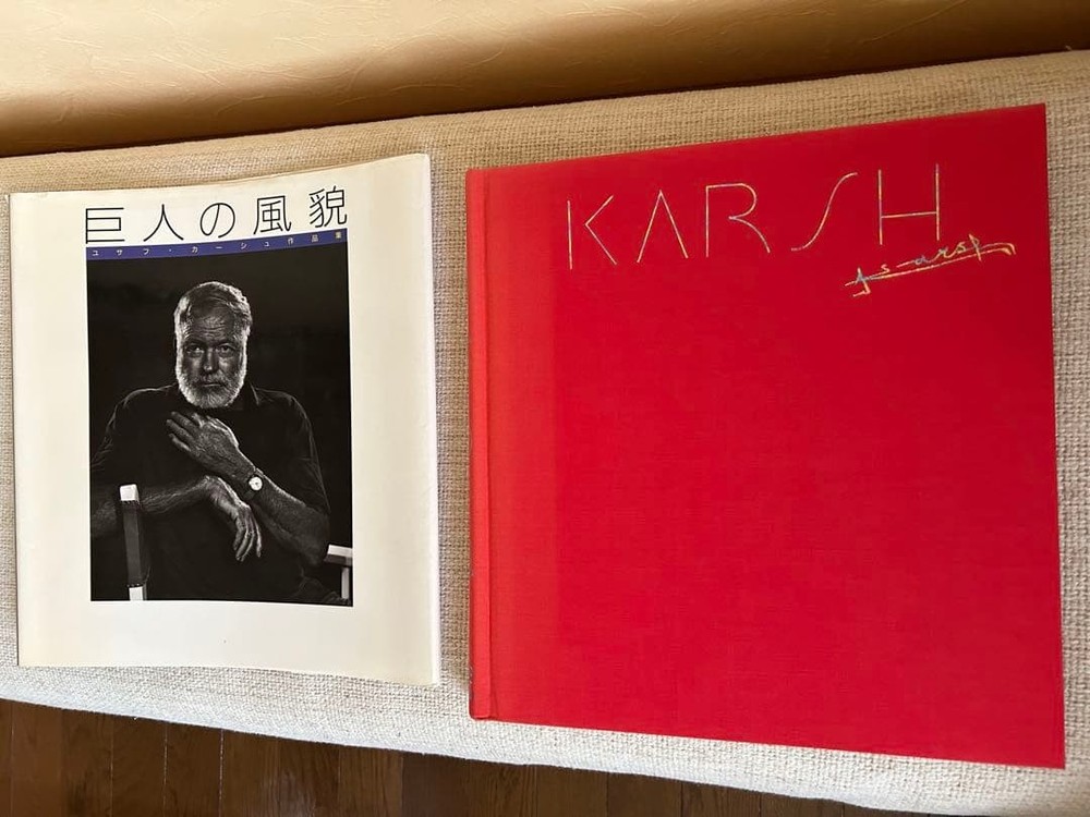 Yusaf Karsh Giant Appearance Collectible Art Book 1985 11.8×11.0in Used