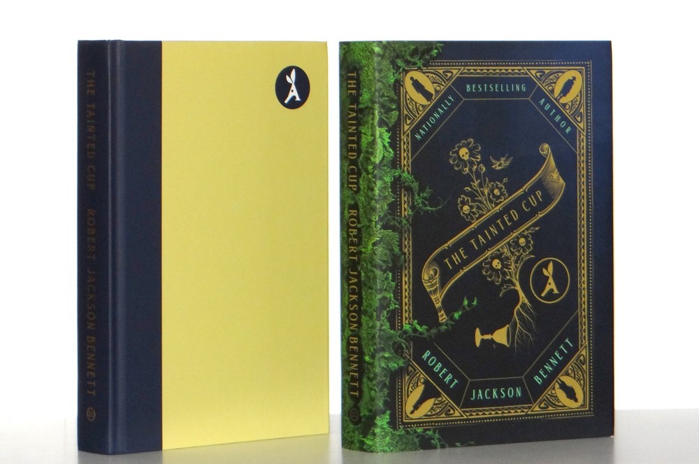 Robert Jackson Bennett The Tainted Cup Hardcover Aardvark 1st Edition HUGO Fine