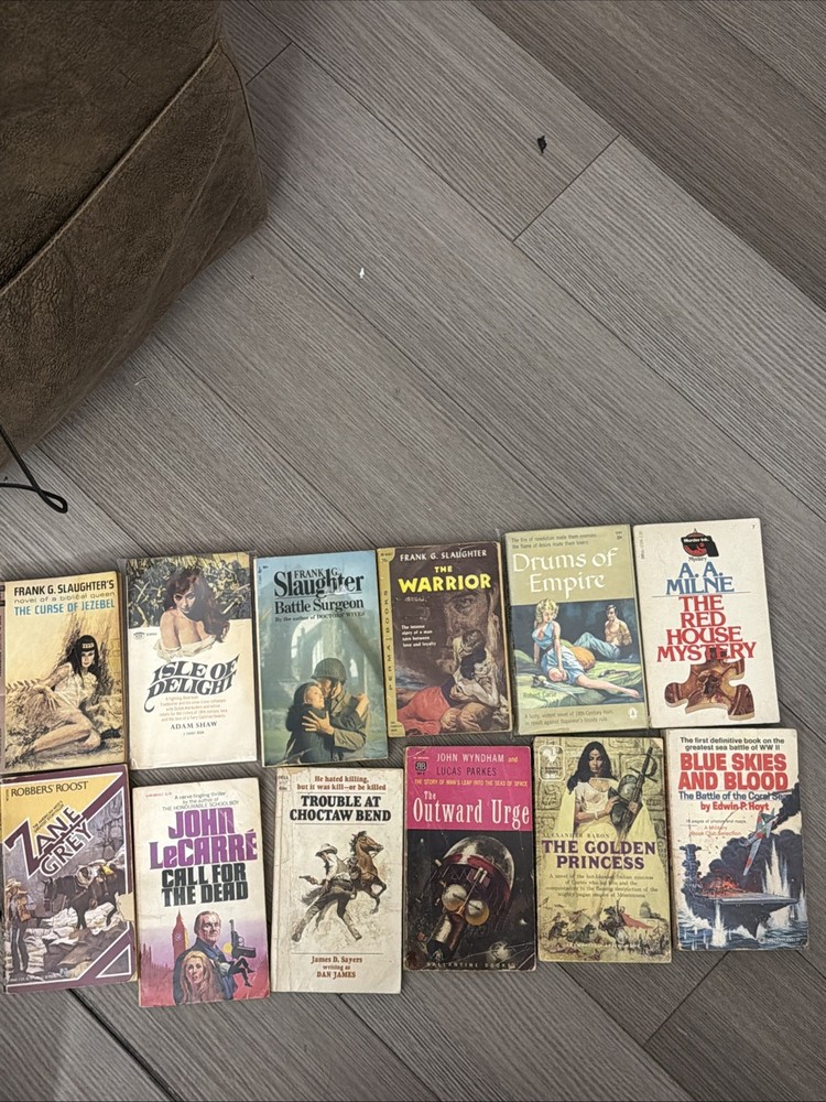 12 Older Books. Different authors. Different Genres