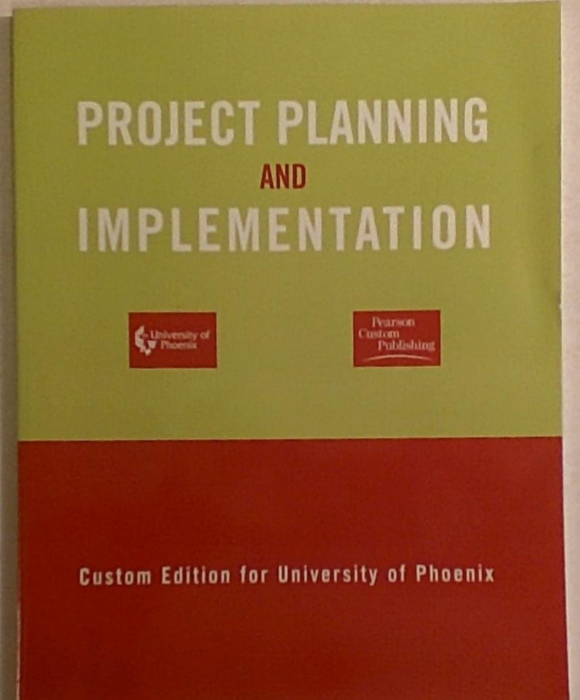 Project Planning an Impementation – Avraham Shtub – paperback – Good