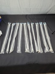 KENNY 5/8″DIA. NO TOOLS NEEDED 28″ -48 7/16″ TENSION ROD TWIST N FIT- LOT OF 10