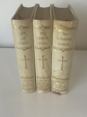 Library of Catholic Devotion – Set of 3 – Prayer Book, Missal & Life Of Christ