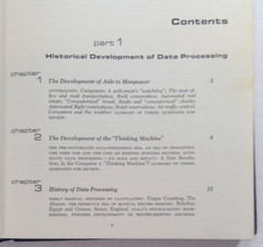 Vintage Computer Programming Book 1966 Automatic Data Processing Elias Awad DJ H