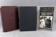 Lot of 3, Arthur Koestler Hardcover Books Mixed Titles