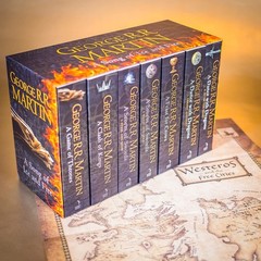 A Song of Ice and Fire 7 Book Set Paperback Complete Series, Box Set