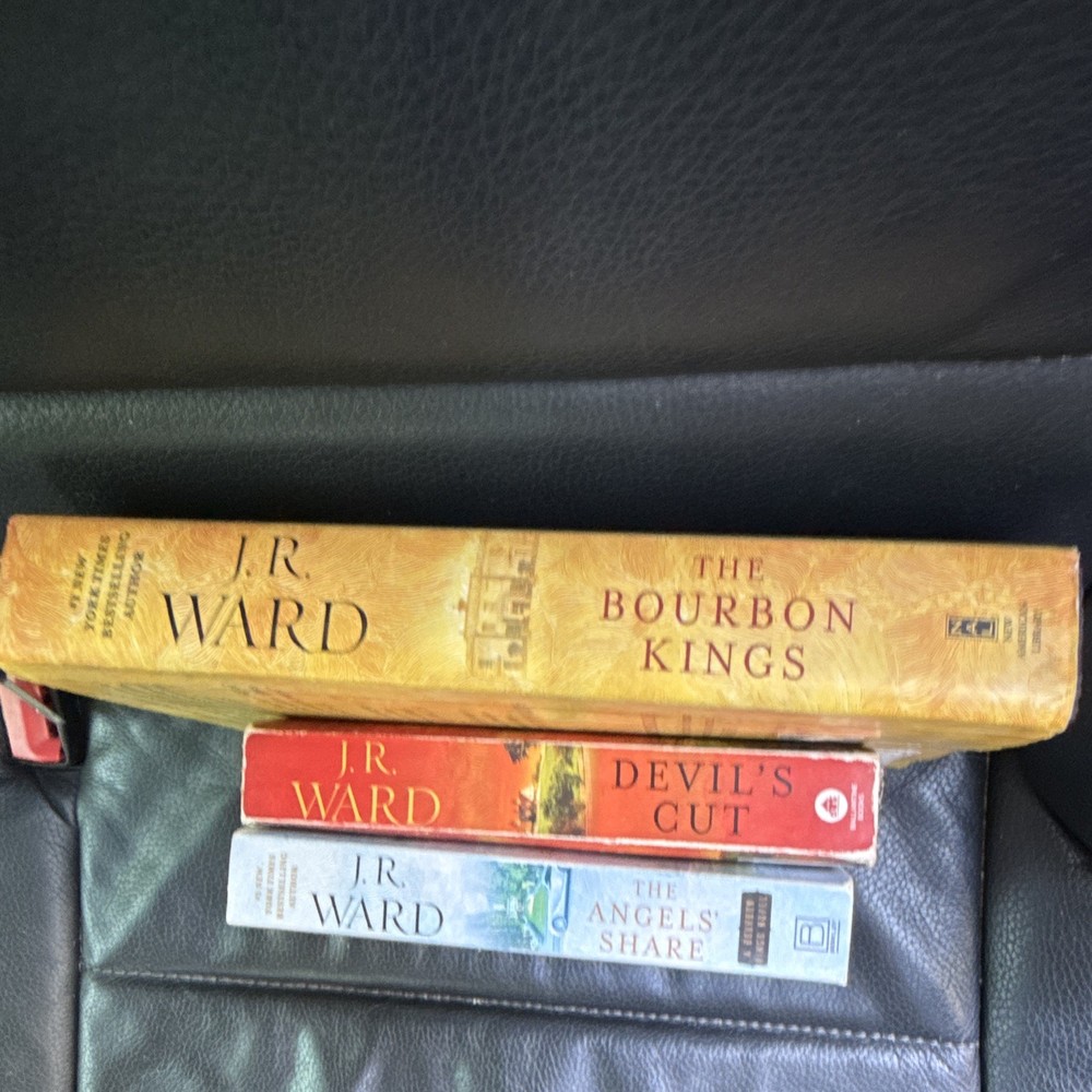 J.R. Ward The Bourbon Kings Hardcover Novel w/ Dust Jacket
