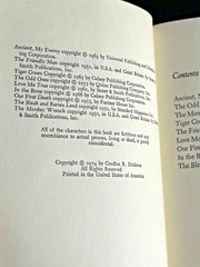 Gordon Dickson ANCIENT, MY ENEMY Anthology Short Stories Science Fiction BCE HC