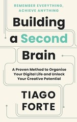 Building a Second Brain : A Proven Method By Tiago Forte NEW Paperback Free Ship