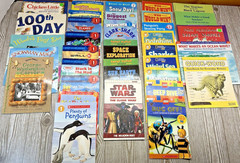 Lot Of 34 Level 1 2 First Reader Step Into Reading Books Lego Disney Scholastic