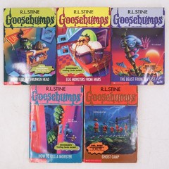 Lot of 29 Vintage Goosebumps Books R.L. Stine Apple Fiction Triple Header #1-46