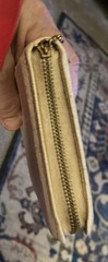 Holy Bible King James Translation Leather Cover Good Zipper Mid 50’s Small World