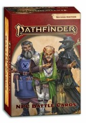 Paizo Pathfinder NPC Battle Cards (P2) PZO 2218