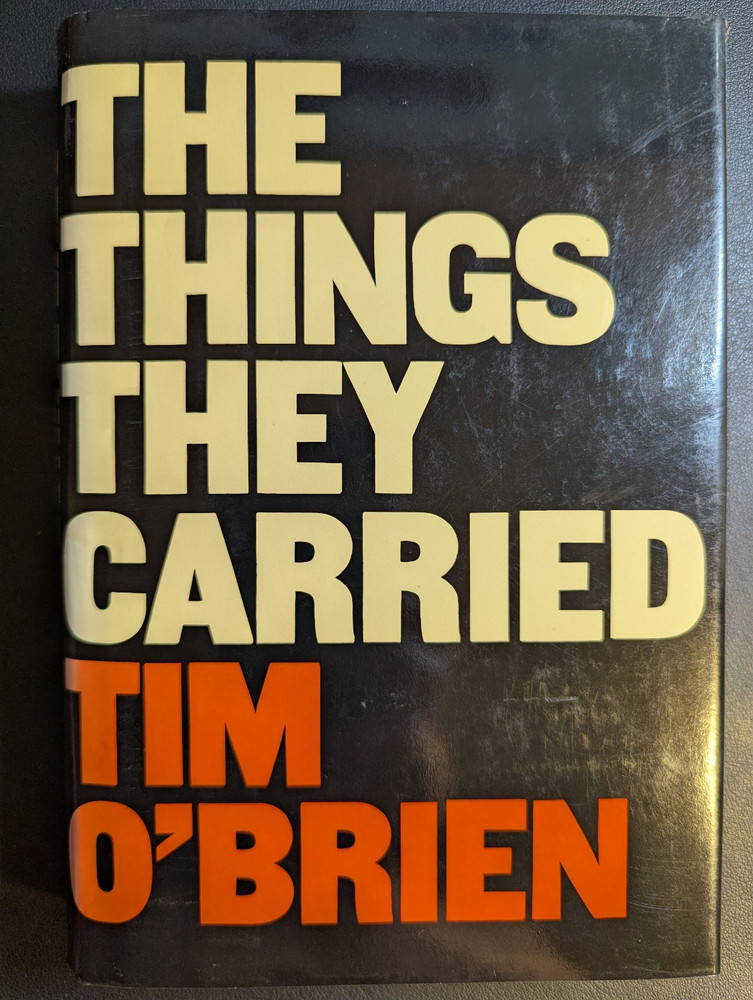 Things They Carried – Tim O’Brien (1990) Hardcover 1st VG with Dust Jacket