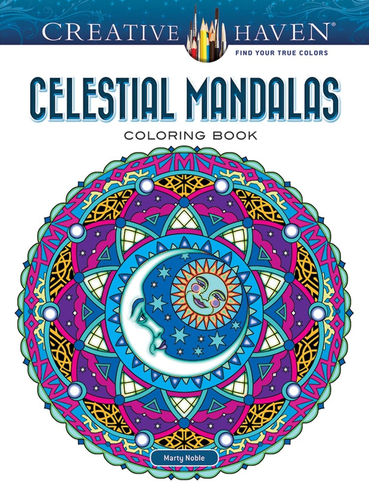 Adult Coloring Celestial Mandalas Coloring Book (Adult Coloring Books: Manda…