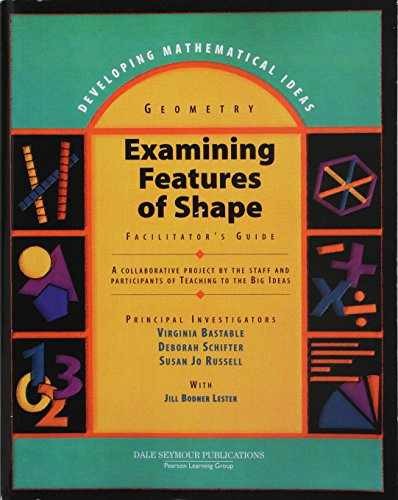 Examining Features of Shape: – Hardcover, by Russell Susan Jo – Very Good
