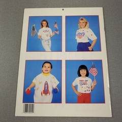 Proud Americans Gick Publishing 1991 12 Iron-On Designs Crafts