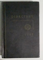 spi THE SOCIETY OF THE PLASTICS INDUSTRY INC 1947 DIRECTORY hardcover