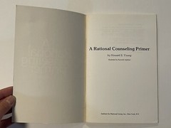 A Rational Counseling Primer by Howard S. Young (1974 8th Edition) Rare Like New