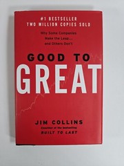 GOOD TO GREAT – Jim Collins – Hardcover Book #1 Bestseller – 1 st Edition-