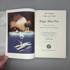 The Borzoi Poe: The Complete Poems and Stories 2‑Vol Boxed Set 4th Printing 1964