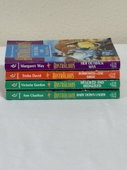 Harlequin The Australians Romance Series Lot 4 Paperback Books