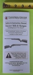 THOMPSON/CENTER ENCORE RIFLE & SHOTGUN INSTRUCTION MANUAL, DATED 2015, 36 PAGES