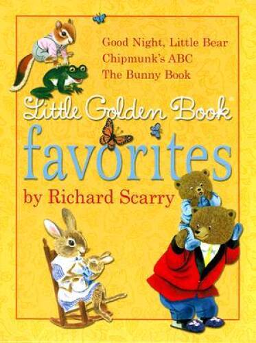 Little Golden Book Favorites by Richard Scarry – Hardcover – VERY GOOD