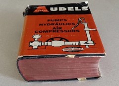 Audels Pumps Hydraulics and Compressors Frank D Graham 1965, Ex-Library