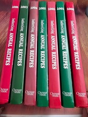 Southern Living Annual Recipes – 2000-2006 – Choose Your Year