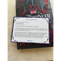 Deathbringer Sonia Tagliareni FairyLoot Exclusive Edition Sprayed Edges Fantasy