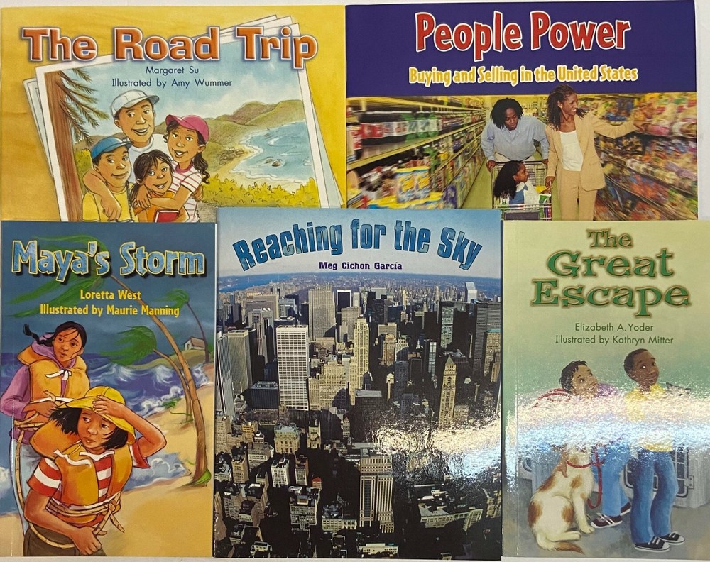 Rigby In Step Readers Level T Set of 5 Student Readers