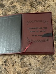 Brian Keene Darkness On The Edge Of Town Signed Number Clamshell Illustrated