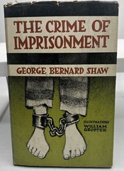 The Crime of Imprisonment by George Bernard Shaw-First Edition/Dust Jacket-1946