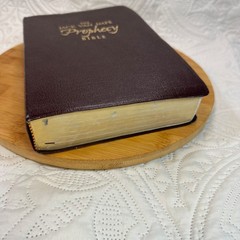 Jack Van Impe Prophecy Bible KJV Red Letter Edition Prophetic Study Reference