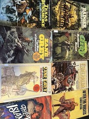 50+ WESTERN Book Lot Classic Cowboy Action ZANE GREY BRAND KELTON Vintage