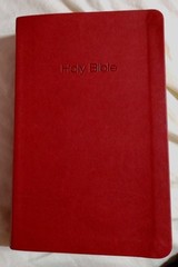 Holy Bible New International Version Leather Look Print 2011 Zondervan – Nice