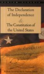The Declaration of Independence and The Constitution of t- 0553214829, paperback
