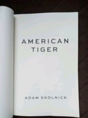 American Tiger by Adam Skolnick Trade Paperback Brand New 2026