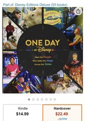 Disney Editions Deluxe Book: One Day at Disney : The People Who Make the Magic