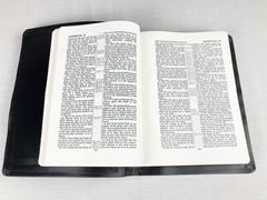 WORLD PUBLISHERS LOOSE LEAF KJV HOLY BIBLE CENTER COLUMN BONDED LEATHER RARE HTF