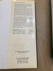 Stephen King The Tommyknockers Hardcover w/ Dust Jacket G.P. Putnam’s 1987