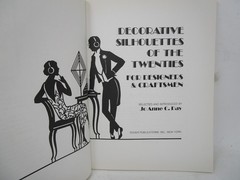 3 Volumes SILHOUETTES History and Dictionary 1920’s designs.