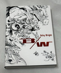 Acky Bright B/W Art Japan Anime Manga Illustration Book