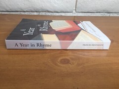 Christian Poetry Book A Year in Rhyme Signed by Author Henderson Paperback 2016